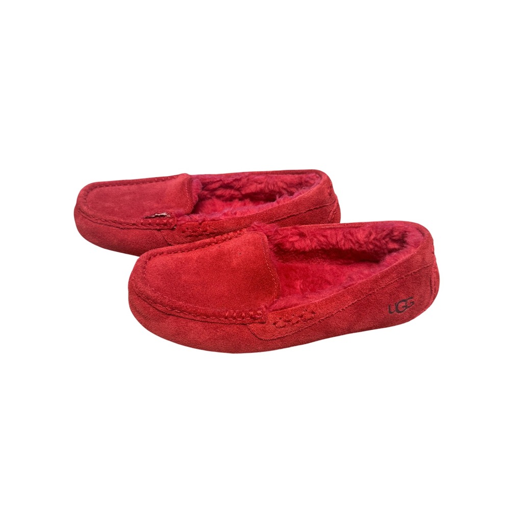 UGG Red Ansley Slippers - Picture 3 of 9